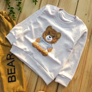 بلوز شلوار پنبه دورس Bear پشمالو نی نی اسپرت