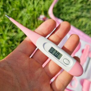 ست مانیکور 11 تکه اقتصادی صورتی